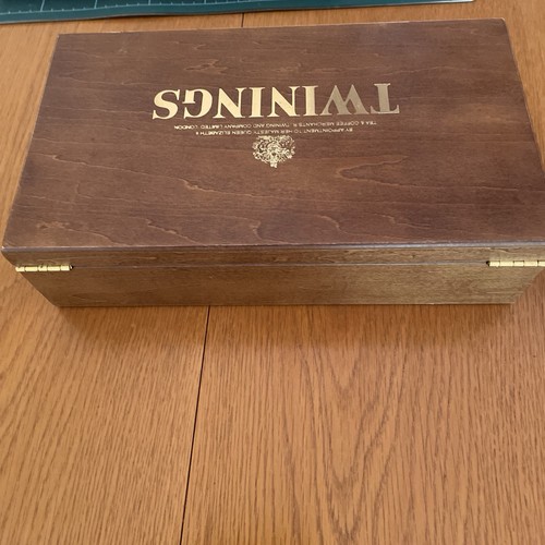 Authentic twinings tea box - tea,