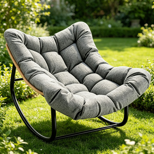Garden rocking chair rattan - garden,