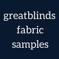 Great Blinds Fabric Samples For All Blind Types - 5 Samples For 99p - Free Post