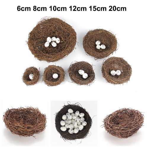 Artificial bird nest handmade - bird,