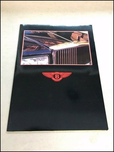 1987 1988 bentley brochure - 1987,
