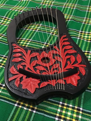 New lyre harp metal - harp, 10