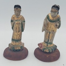 Chinese Mingqi Wooden Figures