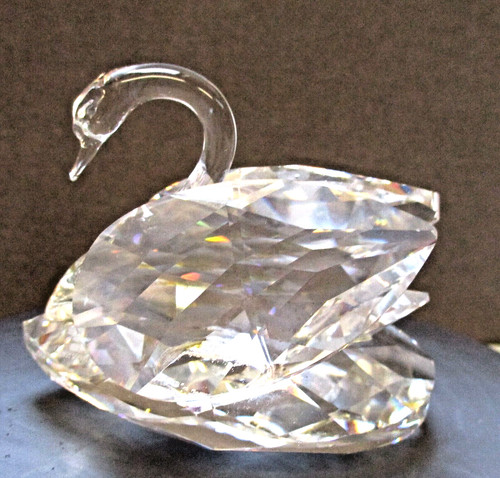 Swarovski crystal swan base - swarovski, on