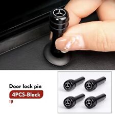 4pcs Alloy Car Door Lock Pins For Benz AMG A C E S G Class W201 W210 W204