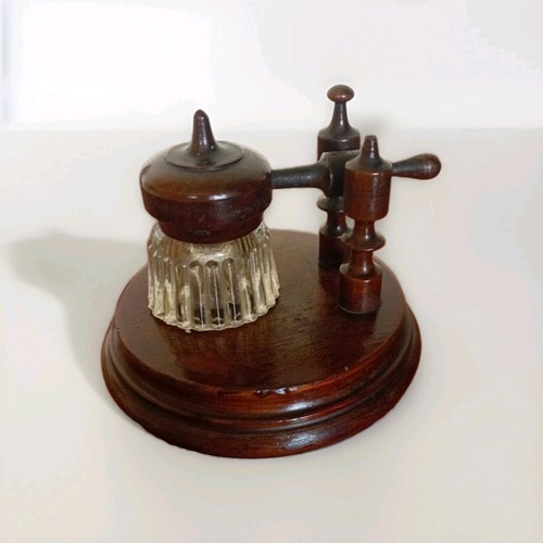 Antique victorian treen wooden - treen,