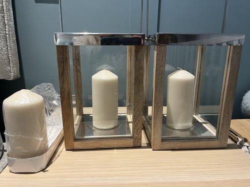 Next pillar candle holders - candle,