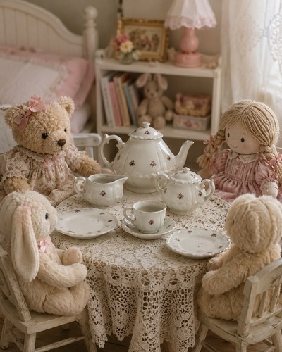 Vintage child porcelain - vintage, child’s