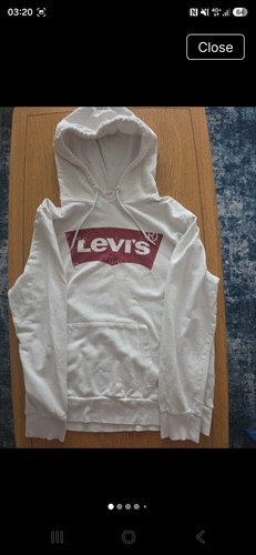 Levi men white hoodie - levi's,