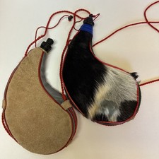 Lot Of 2 Vintage Leather Bota