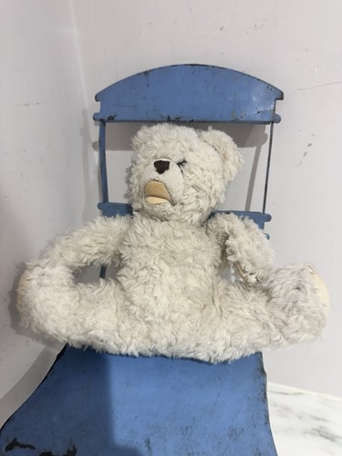 Old steiff teddy bear - old,