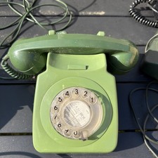 Rotary dial telephone - rotary,