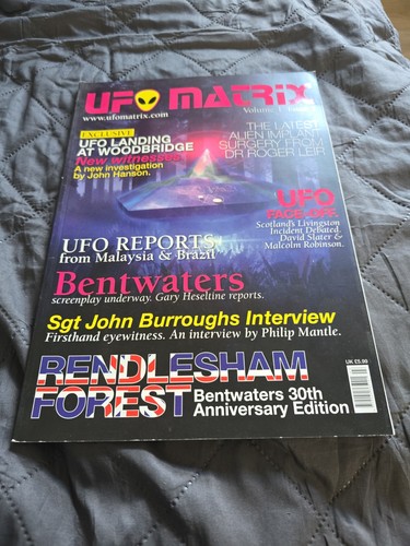 Vintage ufo matrix magazine - ufo,