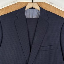 Tom James Suit Mens 42R Navy