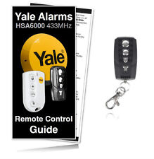 Yale Alarm HSA6060 Premium Compatible Remote For HSA6000 Yale Alarms /RRP £24.99