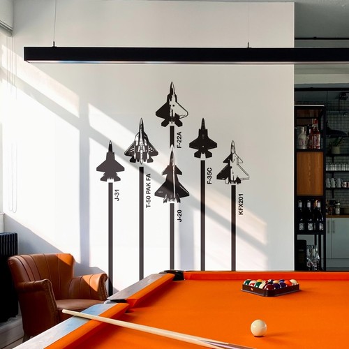 Military fighter jets wall - jets,