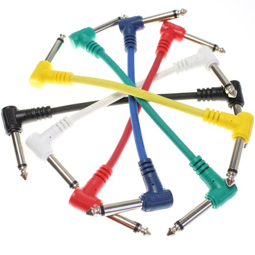 Guitar patch leads pack - patch, 6