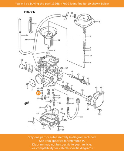 Suzuki spring 13268 47070 oem - 13268-47070,