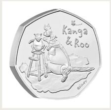 Kanga and Roo 2022 Winnie The Pooh 50p BUNC Fifty pence