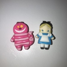 Alice Cheshire Cat  Theme PVC Charms Accessories Charm for Crocs Shoes! 2pcs