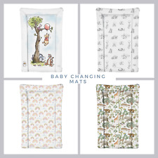 Deluxe Universal Unisex Baby Waterproof Changing Mat with Raised Edges 46x73cm