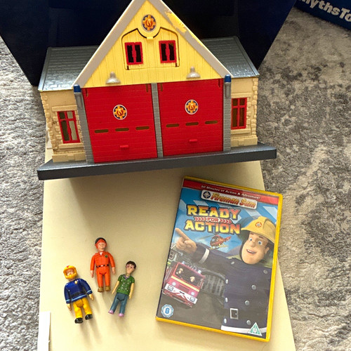 Fireman sam fire station - fireman,
