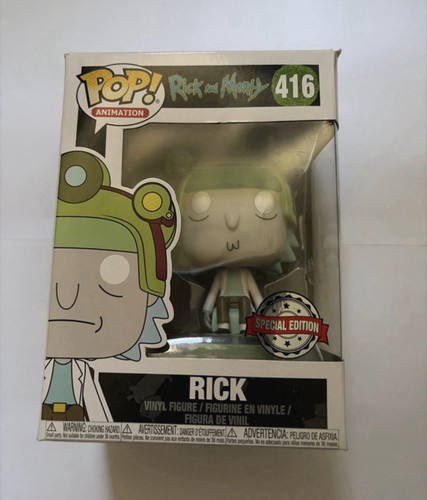 Funko pop animation rick and - rick,