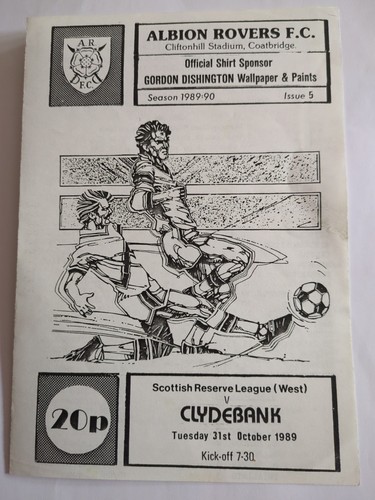 Clydebank albion rovers - v, rovers.