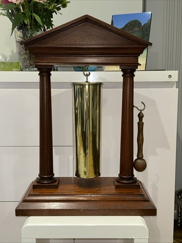 Antique tubular dinner gong - antique,