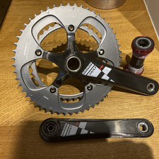 SRAM Red 10 Speed Carbon GXP Powerglide Chainset 175mm, 53/39 inc Bottom Bracket