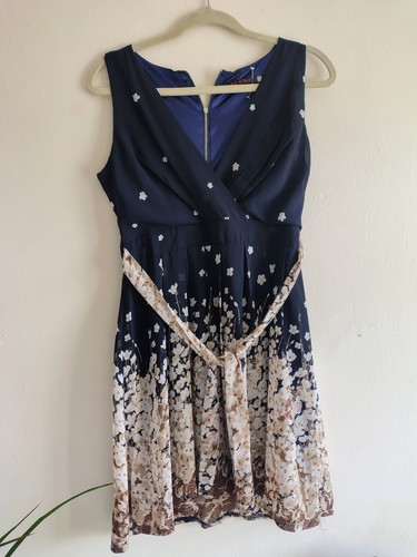 Tenki lined zip back floral - lined,