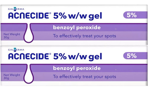 Acnecide gel benzoyl - 5%,