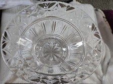 Large Stuart Crystal Pedestal Fruit Bowl  28cms