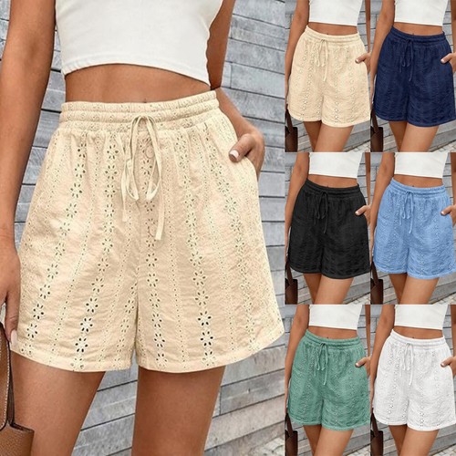 Ladies elastic waist hollow - elastic,
