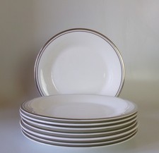 EIGHT ROYAL DOULTON PLATINUM