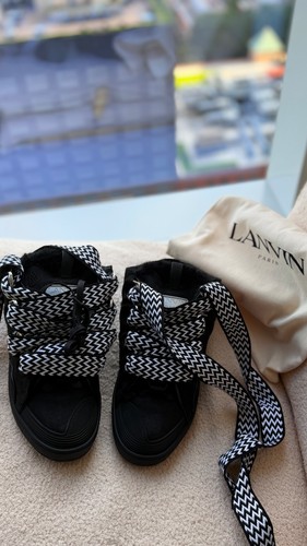Lanvin curb sneakers - lanvin,