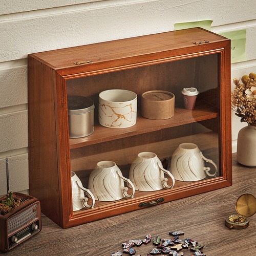 Small wooden storage cabinet - wooden,