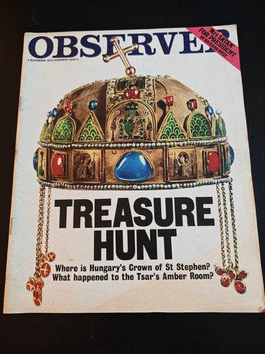 Observer magazine treasure - observer, magazine: