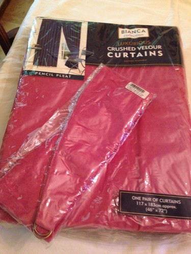 Vintage rose pink curtains - rose,