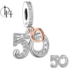 50th Milestone Charm 925