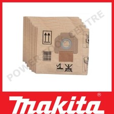 Makita P-70203 Dust Extraction Bags For Models 447L & 447M Vacuum Pack Of Five