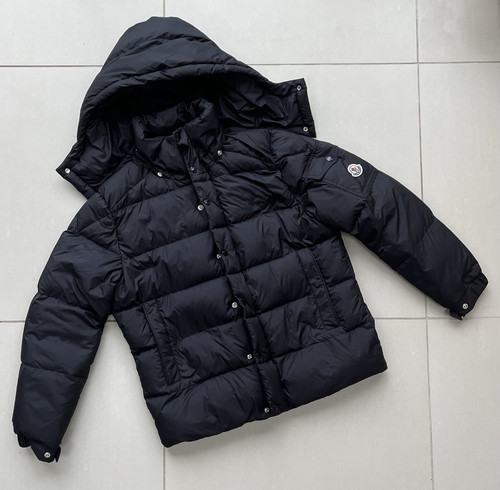 Moncler men black hooded - black,