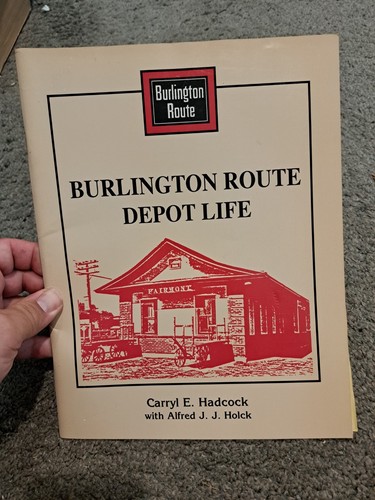 Burlington route depot life - burlington,