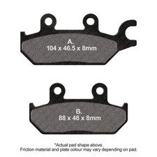 EBC R Brake Pads Front Left