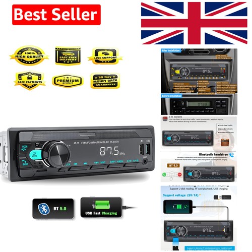 Single din car stereo - single,
