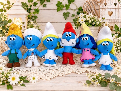 2002 smurf set - set, meal
