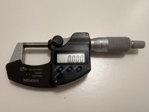 Genuine mitutoyo - 0-1”, (ip65)