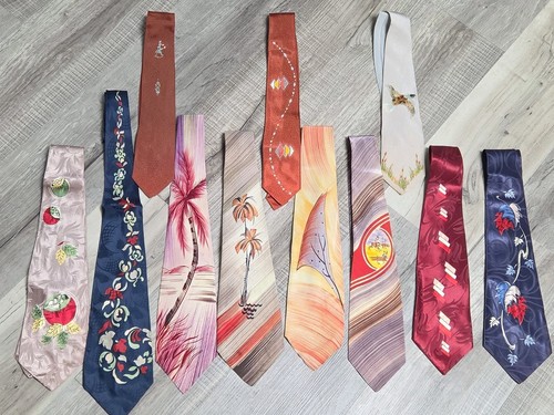 Vintage 1940s 1950s tie - vintage,