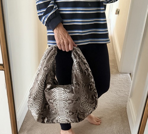Large python hobo slouch - python,