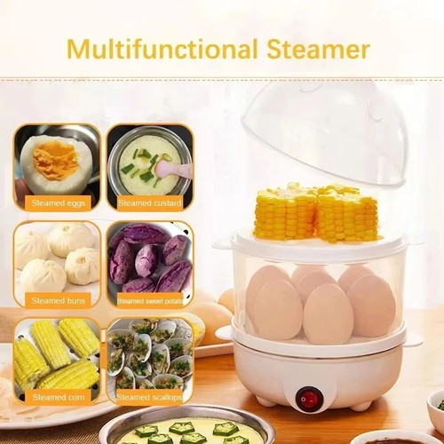Double layer electric egg - layer,